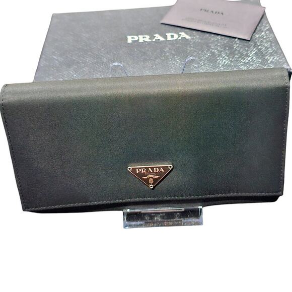 Prada Tesstuto Black Nylon Wallet - Picture 12 of 12